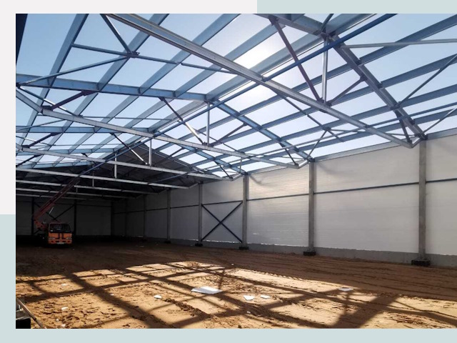 Строительство сенохранилищ в Чебаркуле