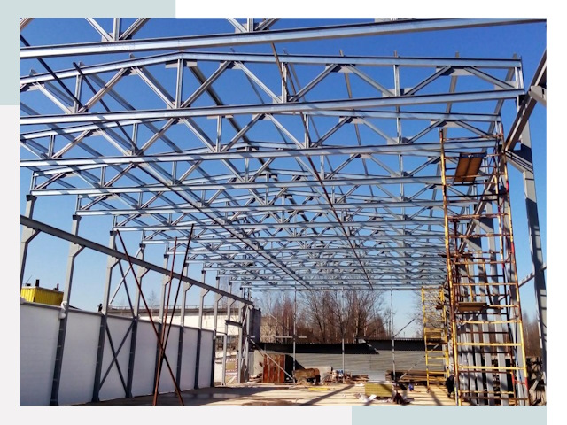 Строительство цехов в Чебаркуль от 644 руб. под ключ