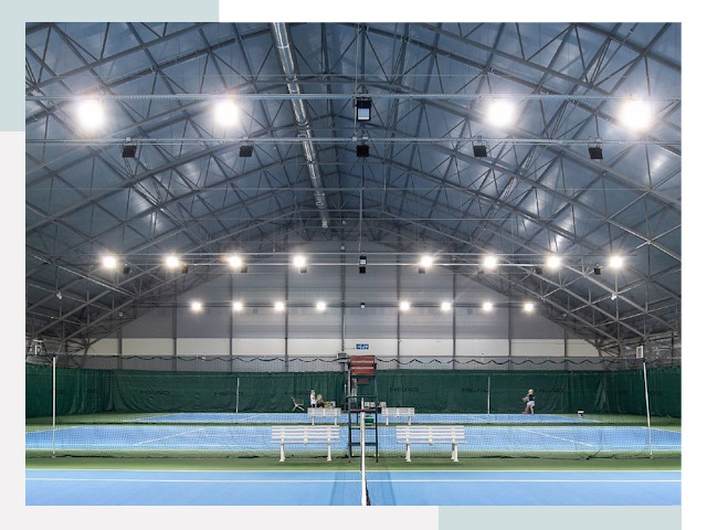 Строительство теннисных кортов в Чебаркуль от 644 руб.