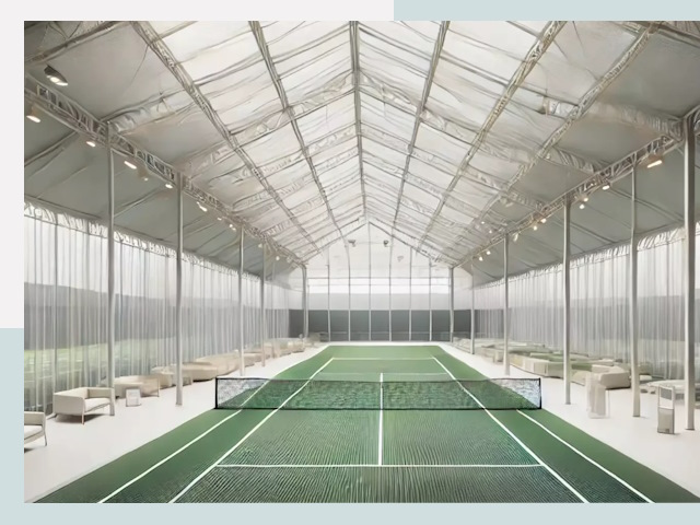 Строительство теннисных кортов в Чебаркуле