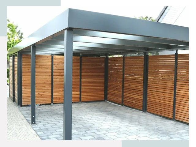 Навесы для парковки в Чебаркуле