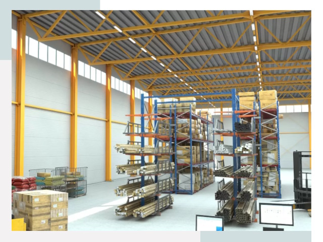 Типовые ангары в Чебаркуле