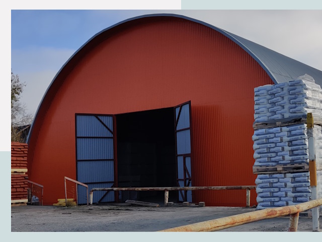 Полукруглые ангары по цене от 644 руб. в Чебаркуль