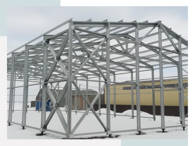 Каркасные ангары в Чебаркуле