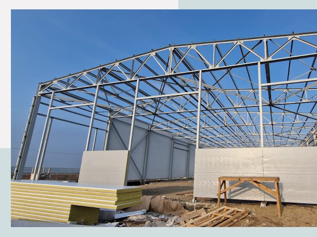 Утепленные ангары в Чебаркуль от 644 руб. за м²