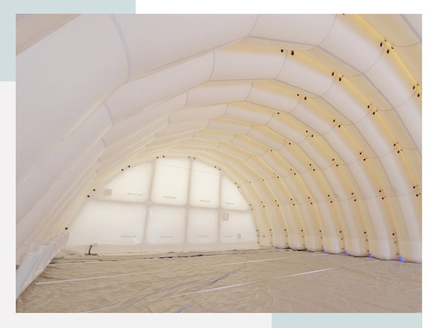 Пневмокаркасные ангары в Чебаркуле