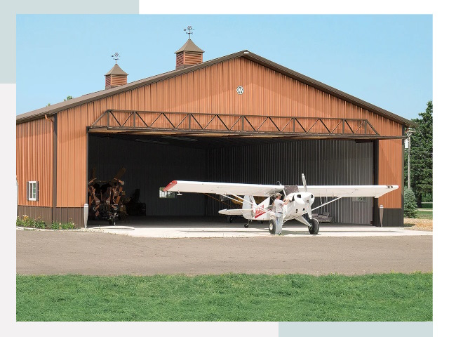 Ангары для самолетов в Чебаркуле