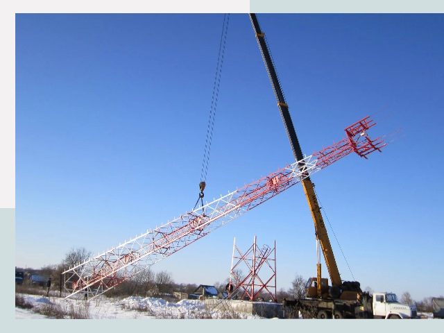 Строительство башен связи в Чебаркуле от 644 руб.