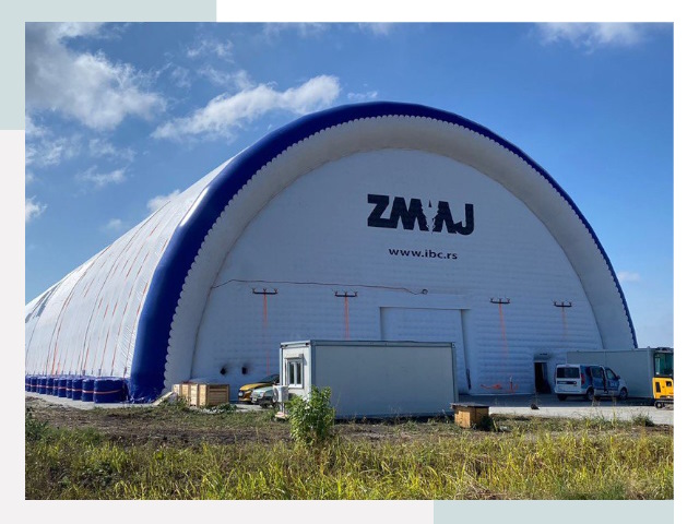 Брендирование ангаров в Чебаркуле