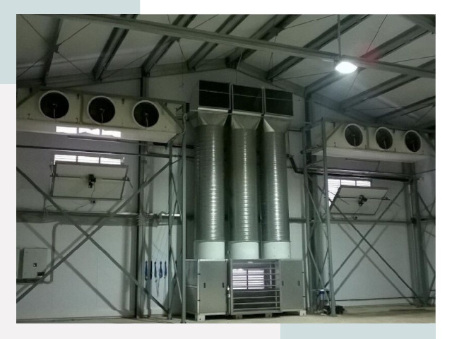 Инженерные системы для ангаров в Чебаркуле